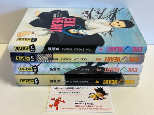 Lot mangas evil heart tomes - mangas,