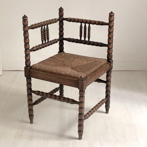 Chaise angle dite bobine - d'angle,