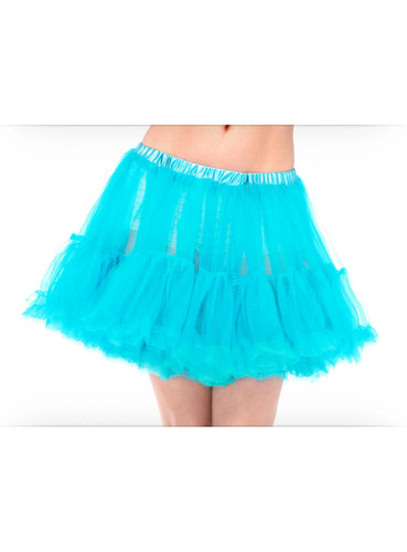 Jupon tulle turquoise - jupon, en