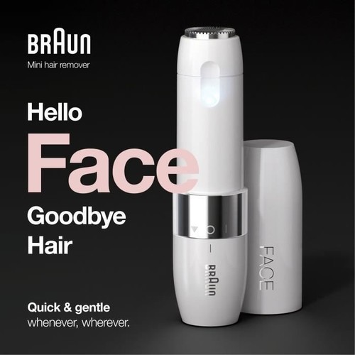 Braun face mini - face, blanc