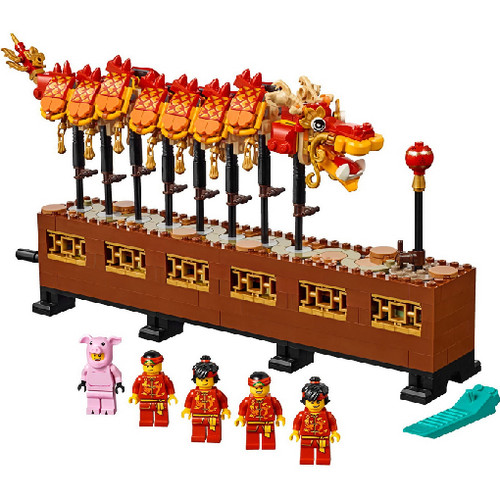 Lego dragon dance - lego,