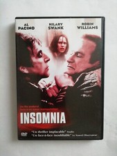 Insomnia. DVD. Al Pacino, Robin Williams.