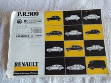 Renault  P.R.900 Catalogue