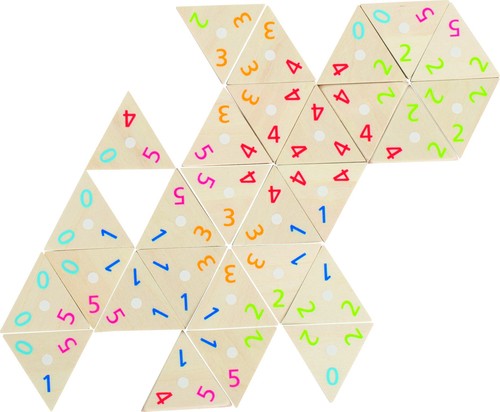 Jeu tri domino bois - jeu,
