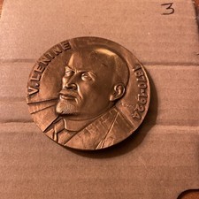 médaille bronze V. Lénine