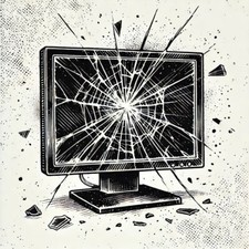 Moniteur LCD Full HD 242E2FA 24 pouces défectueux Philips 242E2FA - Noir