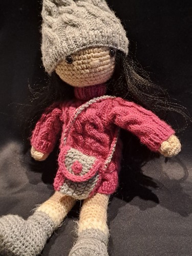 Jolie poupée amigurumi - amigurumi, fait
