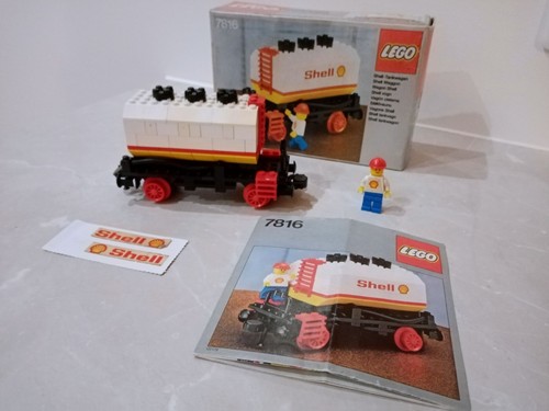 Lego 7816 shell tanker wagon - lego,