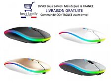 Souris lumineuse sans fil