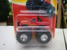 MONSTER TRUCK FORD BRONCO rouge metal échelle 1/55 neuf boite scellée