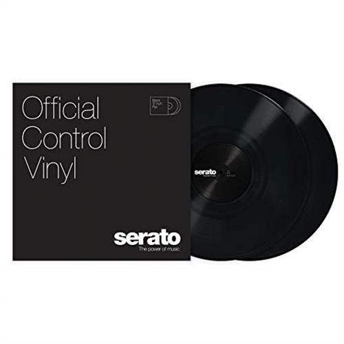 Black serato control - 12",