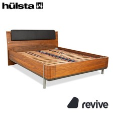 Lit Hülsta En Bois Marron Avec Tête De Lit 160x200 Cm