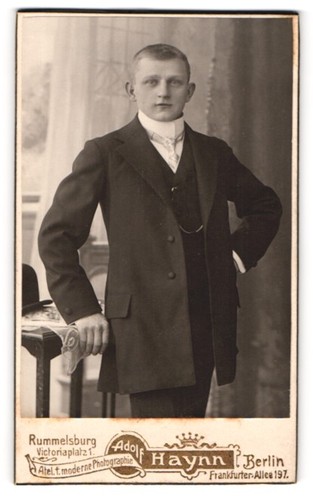 Photographie adolf haynn - adolf,