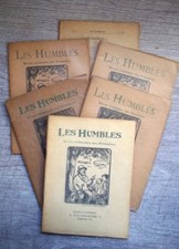 LOT LES HUMBLES REVUE LITTERAIRE DES PRIMAIRES MAURICE WULLENS 1917- 1918