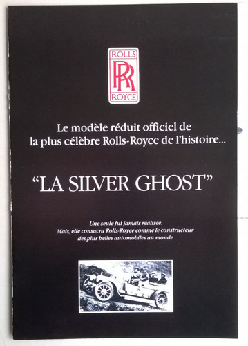 Rolls royce silver ghost - silver,