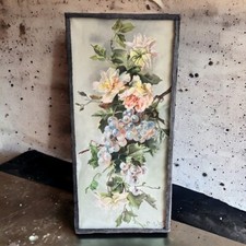 Tableau Ancien Pastel aux