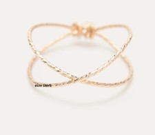 YAY Bague Éclat croisée Or