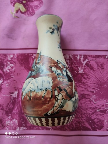 Vase ciboure signe fischer - vase,