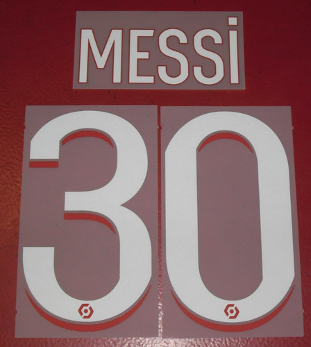 Flocage officiel messi 30 - flocage,