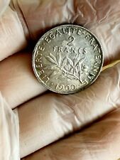 Monnaie 2 Francs Semeuse 1900 Dans Un État Magnifique Voir Photo
