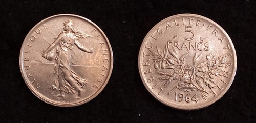 Superbe francs 1964 - 5,