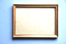 Petit cadre en bois doré