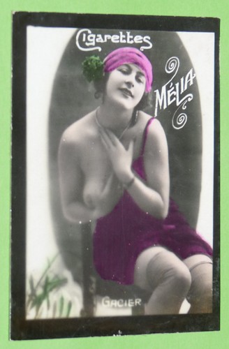 Photo 1910 cigarettes card - photo,