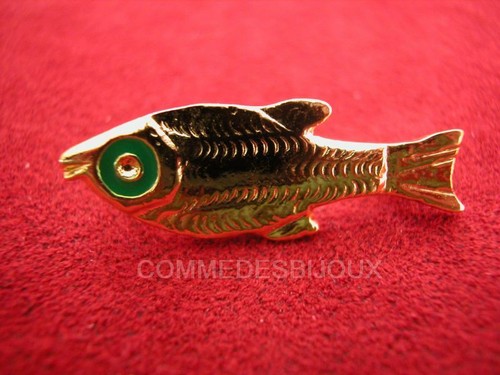 Broche poisson rouge comme - "poisson, rouge"