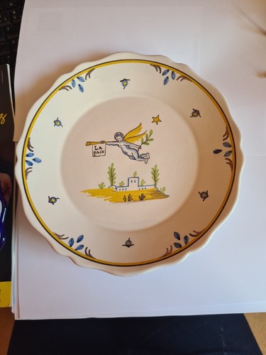 Assiette deco montagnon - assiette,
