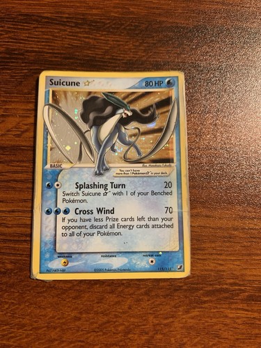 Suicune gold star holo - gold,