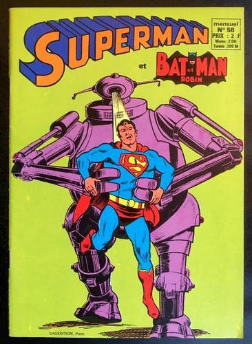 Superman batman et robin - eo,