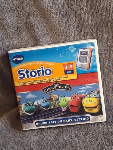 Jeu vtech storio chuggington - jeu,