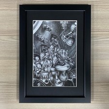 BATTLEFLEET GOTHIC Art Encadrée Paul Bonner Imperium WARHAMMER 40K 40 000