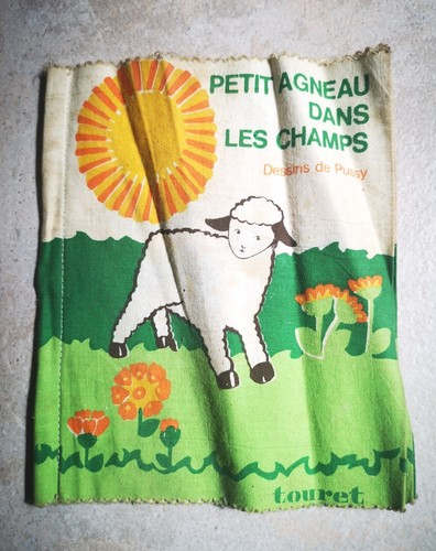 Ancien vintage petit agneau - petit,
