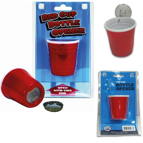 Rouge tasse bière ouvre - tasse,