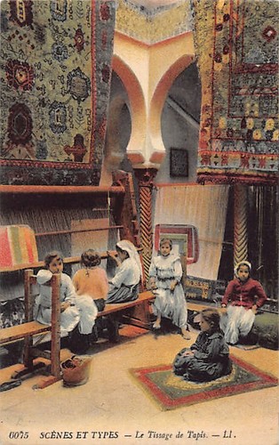 Algérie tissage de tapis - tissage,