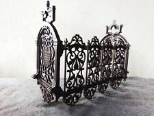 Plaque extensible en fonte à l’origine pour Poèle CHOUBERSKY 1890