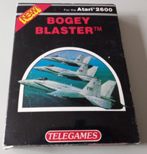 Jeu Atari 2600 "Bogey Blaster" complet en boîte version PAL (n°8201S)