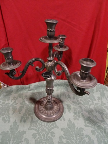 Ancien bougeoir 3branches - ancien,