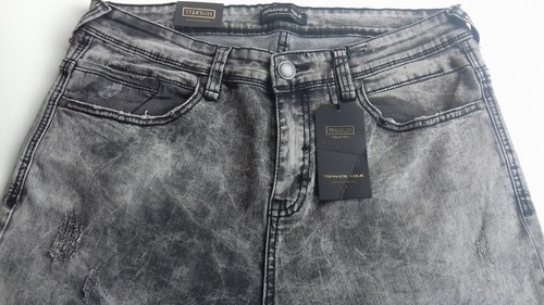 Jeans homme gris stretch - ,