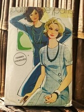 Rare patron de couture vintage