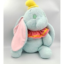 Doudou peluche éléphant bleu