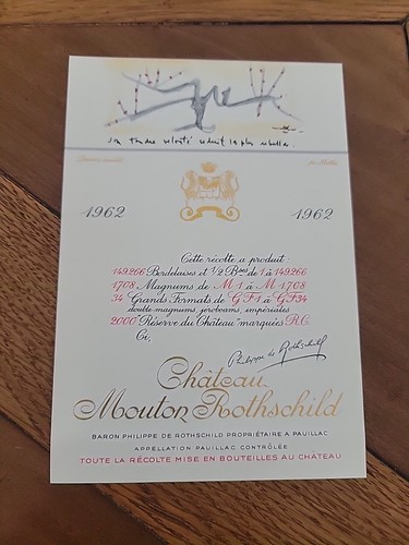 Etiquette château mouton - etiquette,