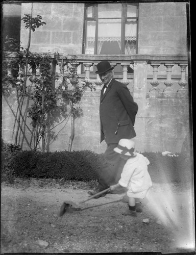 Ancien négatif photo verre
