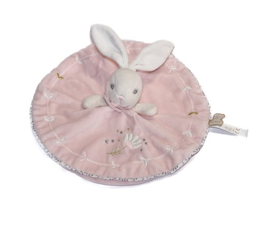 Doudou plat rond - , lapinou