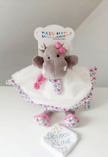 Doudou plat arrondi - doudou,