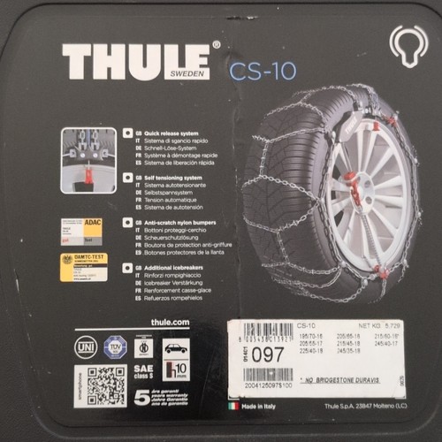 Thule snow tire chains - thule,