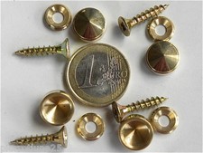 4 vis et cache vis en laiton