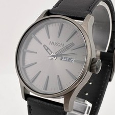 [Bon état/pile remplacée] Montre NIXON THE SENTRY ceinture d'origine