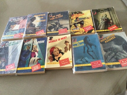Lot livres policiers un - lot,